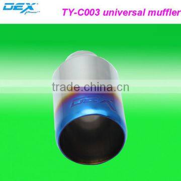 auto colour stainless steel 304 muffler exhaust tips