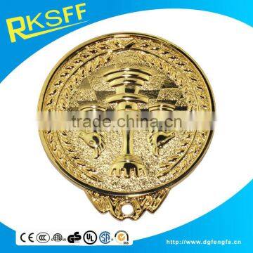 Round Shape Golden Metal Medals for Souvenir photo-5