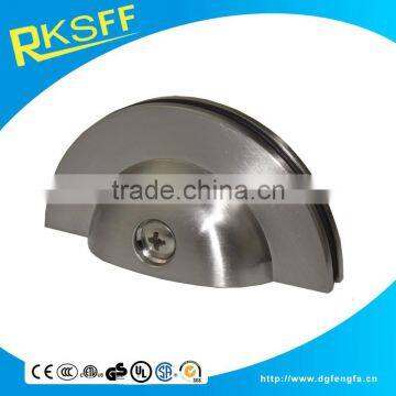 Die casting Chrome plated Furniture accessries glass holder