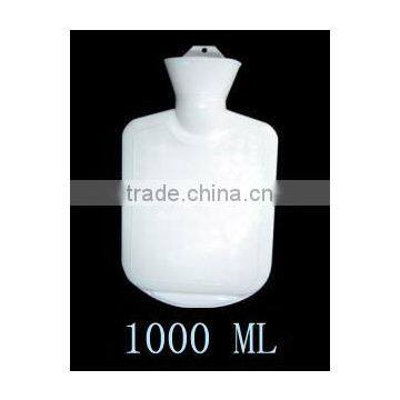 Round Design PVC Hot Water Bottle With Knitted Cover photo-3