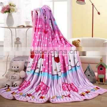 2016 New Design Soft Cotton Fleece Blanket Popular Polar Fleece Blanket Coral Fleece Blanket photo-2