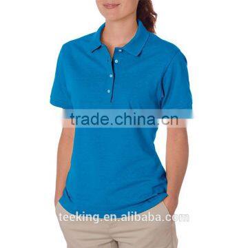 Latest Design Women Slim Fit Polo T Shirt