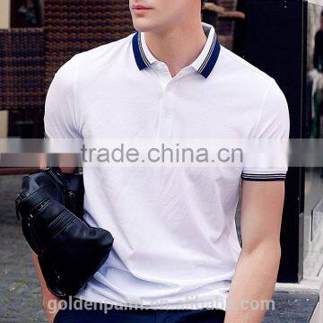 Constrast Collar and Cuff Unisex Polo Shirt Size Xxxxl photo-2