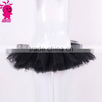 black 5 layers women tulle tutu skirts for adult teenager ,women ballet tutu