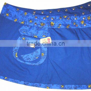 New Design Lady Chilly Grapes Wrap Skirt- Reversible- Wholesale photo-3