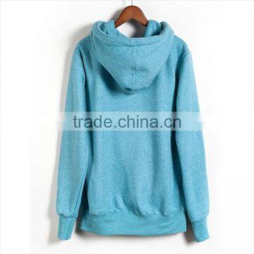 High Quality Womens Cotton Pullover Printed Hoodies Sweatshirts photo-2