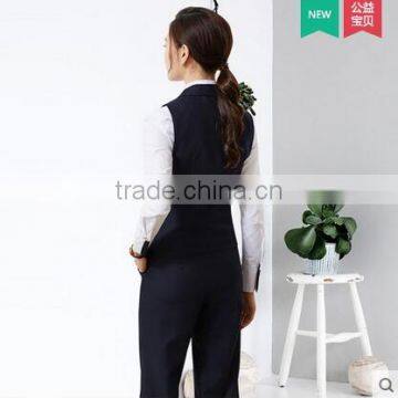 3 Pieces Fashion Design Made To Measure Elegant Ladies Pants Suit photo-3