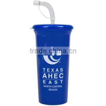 USA Made 32 oz Sport Sipper Cup - Features a Straw and Lid and Comes With Your Logo photo-6