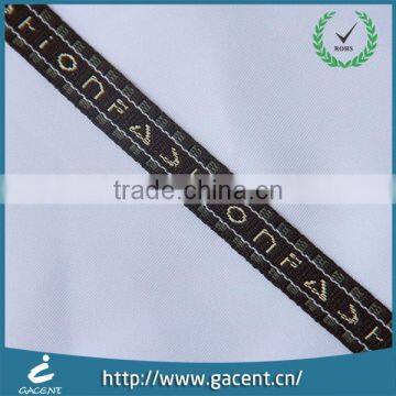 Newest customized wholesale jacquard woven ribbon