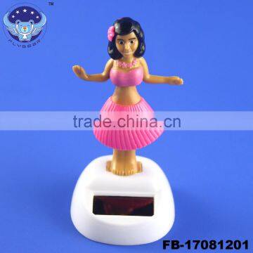 Hula Girl Solar Powered Dancing Figure Toy Promotional Solar Bobble Head Doll photo-6