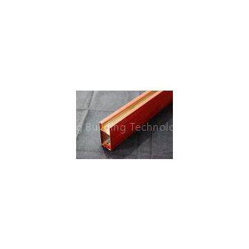 False Strip Linear indoor metal ceiling Aluminum For building decorative material