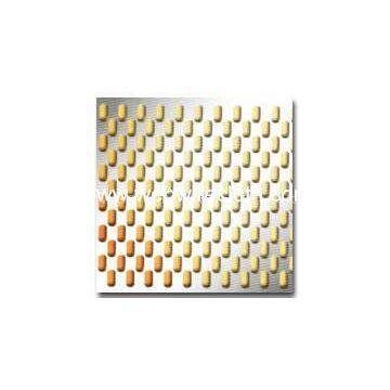 High Quality Square Hole Copper Perforated Metal For Office Furniture photo-3