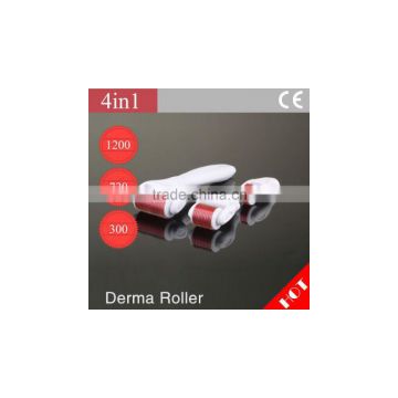 Fashional 4 in 1 derma roller,micro needle roller in 2016 year -L013C