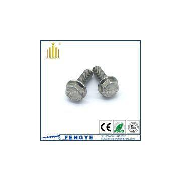 M8 hex bolt with flange ss316