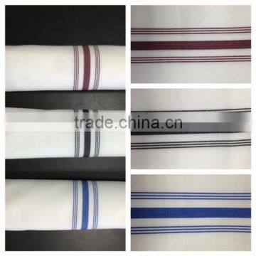 100%MJS Spun Polyester Bistro Napkin Stripe Napkins photo-2