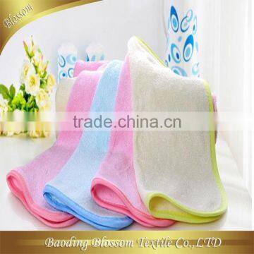 gaoyang special size for Korea comfortbale choose bamboo fiber plain dyed children towel 30*40cm