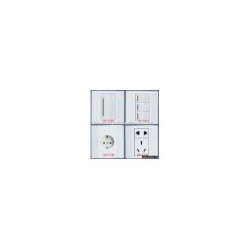 Wall switch and socket