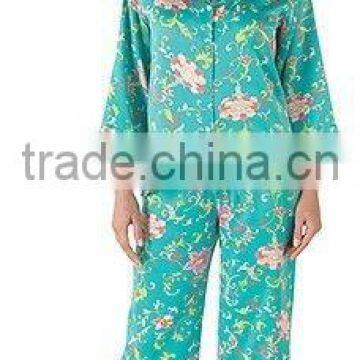 lady's satin pajamas 2011 new sleepwear