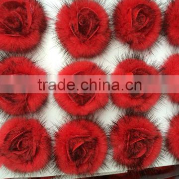 YR156 Mink Flower/Garment Beautiful Accessories/Fashion Fur