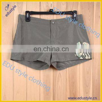 Shenzhen Factory Bulk Sale Oem Plain Printing Polyester Girl Shorts