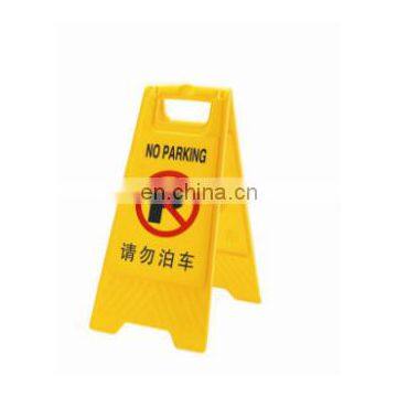 customized yellow safety equipment with car triangle warning sign