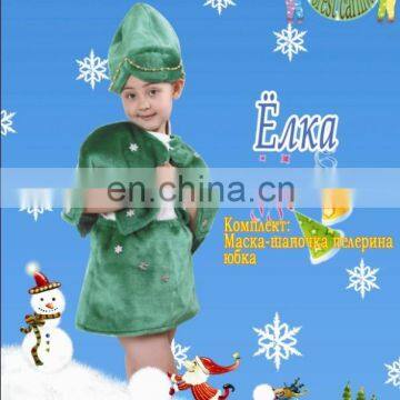 TZ8076 Christmas Tree Costume for Children/Snowflake Christmas Costume For Girls/New Year's Costume for the Snow Maiden photo-4