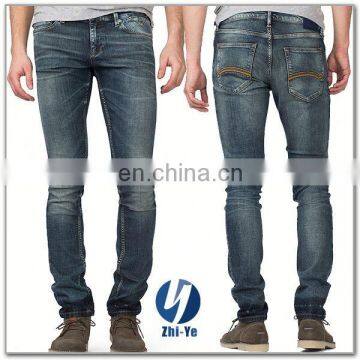 new fashion slim fit wholesale men jeans brand