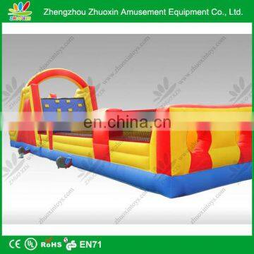 Safe and challenging outdoor inflatable paint ball obstacle for sale