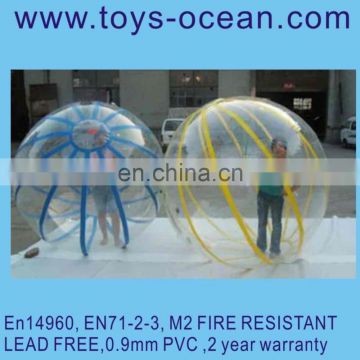 Water splash ball/inflatable water walking ball/giant inflatable clear ball