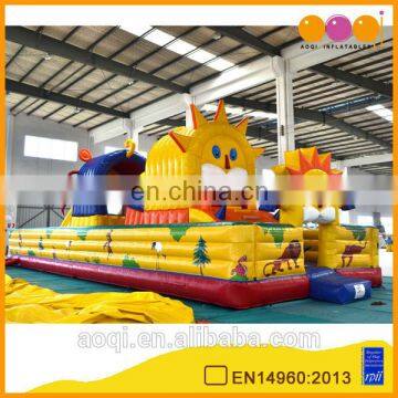 AOQI high quality inflatable fun city sun shape inflatable fun city from china manufacturer