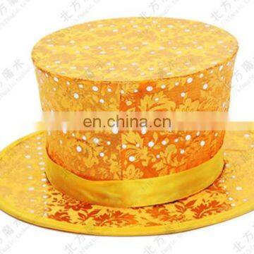 High quality Magic Folding Top Hat Magic Tricks red Fun Magic, Party Magic