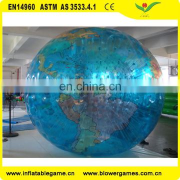 Commercial High Quality kids Grass Inflatable Body earth Zorb Ball For Sale