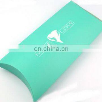 2016 Newest Colorful Printing With Custom Logo Printing High Quality Pillow Type Box