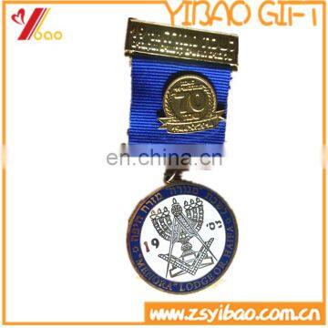 2016 cheapest custom souvenir metal medals with lanyards