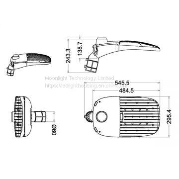 LED Street Light Housing MLT-SLH-DS-II photo-4