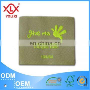 2014 Hot Sale Fashion Garment Accessories Woven Clothes Labels photo-5