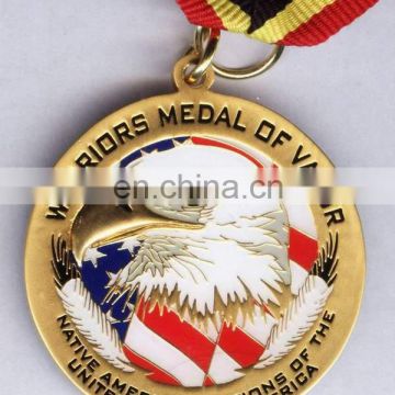 engrave US eagle military medal