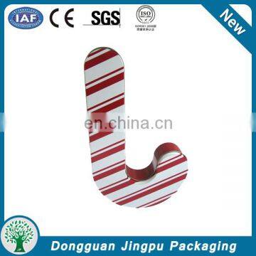 Reliable Quality Christmas Ornaments J Shaped Tin Box for Candy photo-3