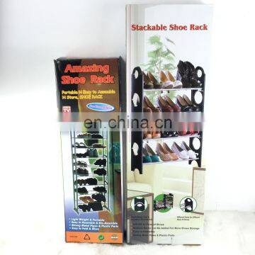 10 Tiers Shoe Rack 30 Pairs Shoe Tower Storage Organizer Cabinet