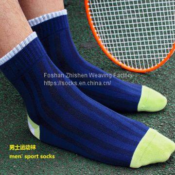 OEM sport socks ,ODM cotton socks manufacturer , men' sport socks supplier in China