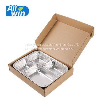 Department Aluminum Foil Container With Corrugated Carton Box photo-3