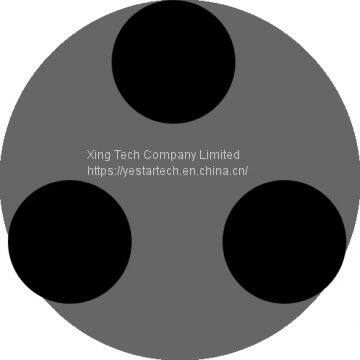 Conductive Carbon Light Grey Polyester Fiber Filaments Yarn for ESD Gloves Dyeable Anti Static Gloves-XTAA191 photo-5