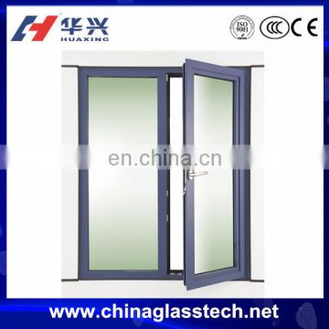 CE Certificate anti-aging insulated glass upvc windows sections