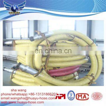 Steel Wire Spiralled rotary hose drilling hose cement vibrator hose