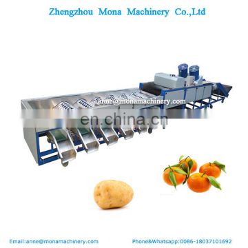 Food grade small fruit / nut / vegetable grading sorting machine