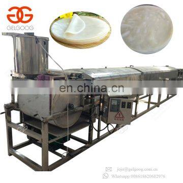 Top Quality Automatic Steamed Rice Noodle Processing Line Round Liangpi Machine On Sale
