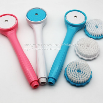 Multi Function Handheld Shower Head Shower Brush Scrubber Shower Brush photo-3