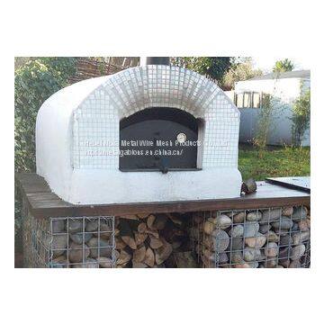Pvc Coated Metal Gabion Baskets / Gabion Stone Cages Long Life Span photo-2