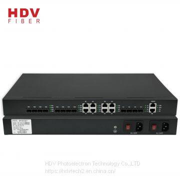 CE Certificated Route 1U 19 Inch 8 Pon Port FTTH Gepon Epon OLT photo-2