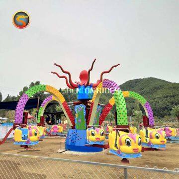 Amusement Park Outdoor Thrilling Swing Rotation Octopus Rides Family Attractions